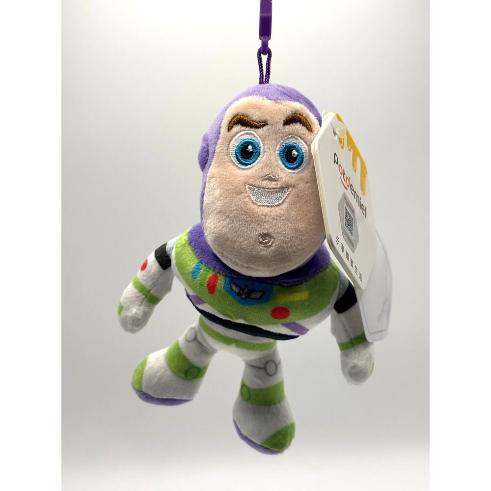 Disney Toy Story Buzz Lightyear Charm, Pendant, Keychain, Soft Plush, New